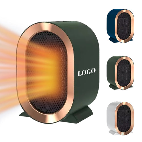 Mini Portable Plug-in Desk Heater, Electric Low Energy Consumption Heater for Home & Office
