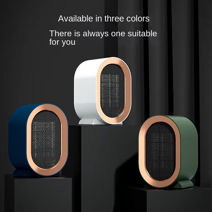 Mini Portable Plug-in Desk Heater, Electric Low Energy Consumption Heater for Home & Office