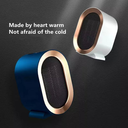 Mini Portable Plug-in Desk Heater, Electric Low Energy Consumption Heater for Home & Office